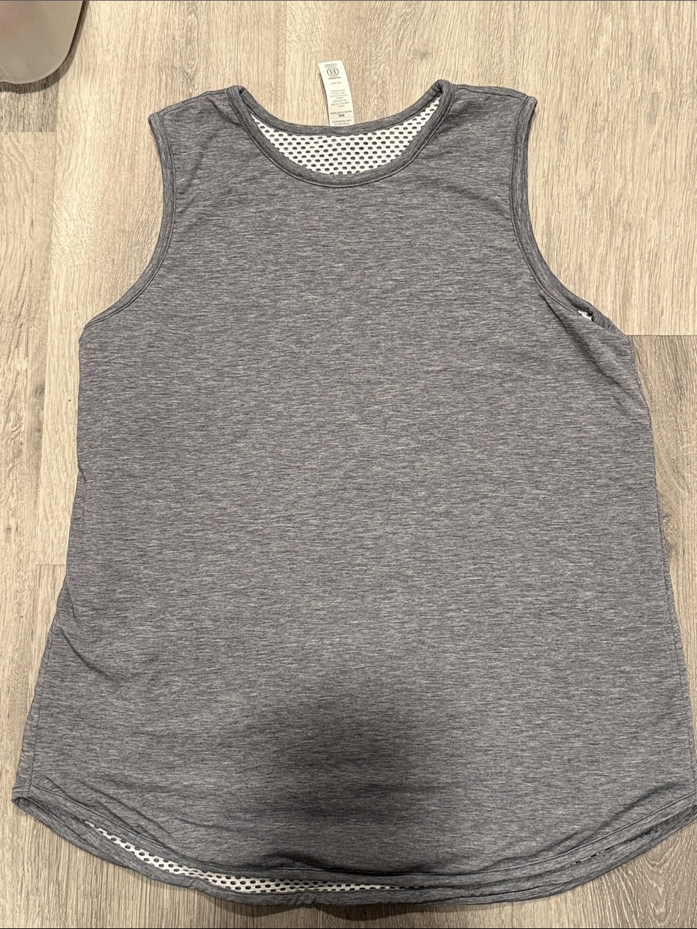 Athleta Girl Gray Heather Athletic Tank